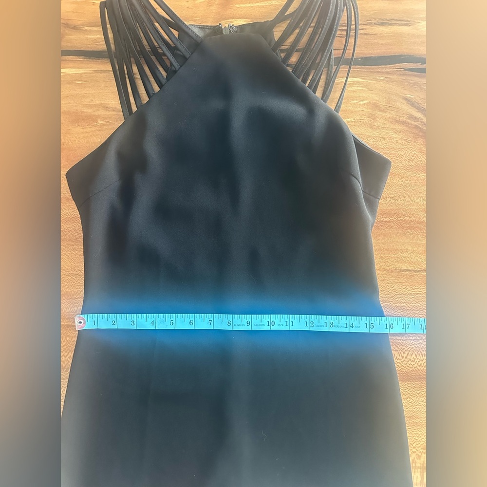 Mini Black Sheath Dress - Picture 5 of 9